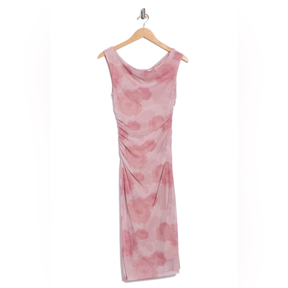 Madden Girl Size L Asymmetric One Shoulder Midi Dress